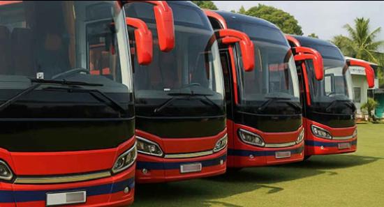 සුඛෝපභෝගී බස් රථ 200ක් ආනයනය කිරීමට රජය පියවර